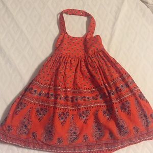 Old navy halter dress 12/18 mo
